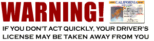 DMV Warning